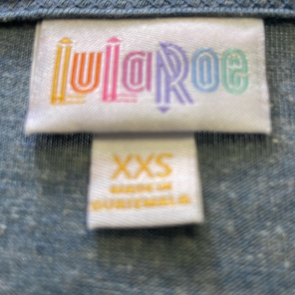 LLR Blue Speckled  Irma Tunic Top-0173 - Picture 11 of 11